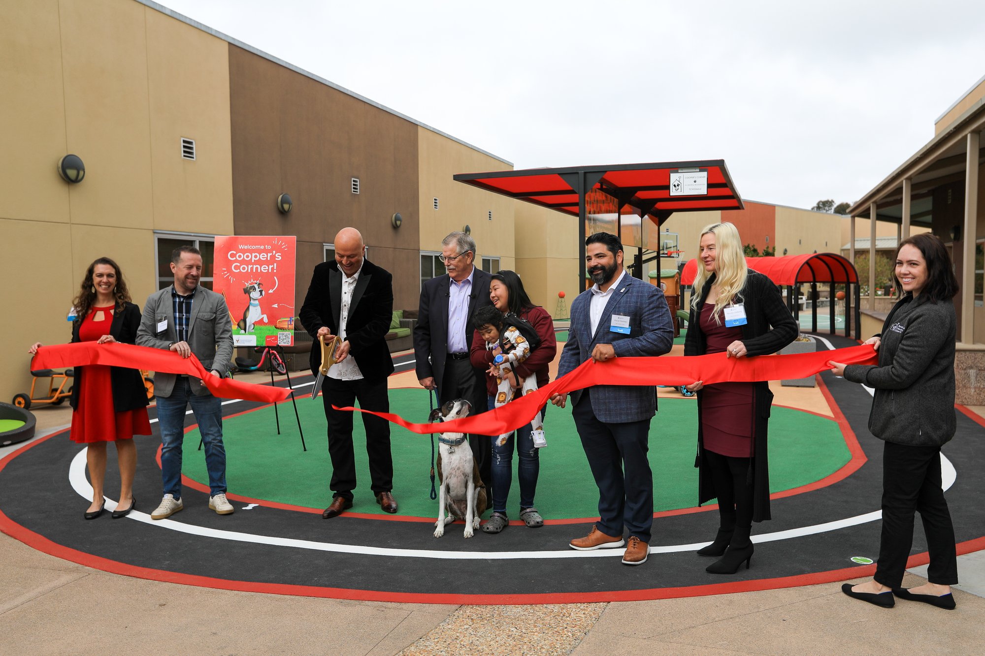 Ribbon Cutting Ceremony Coopers Corner