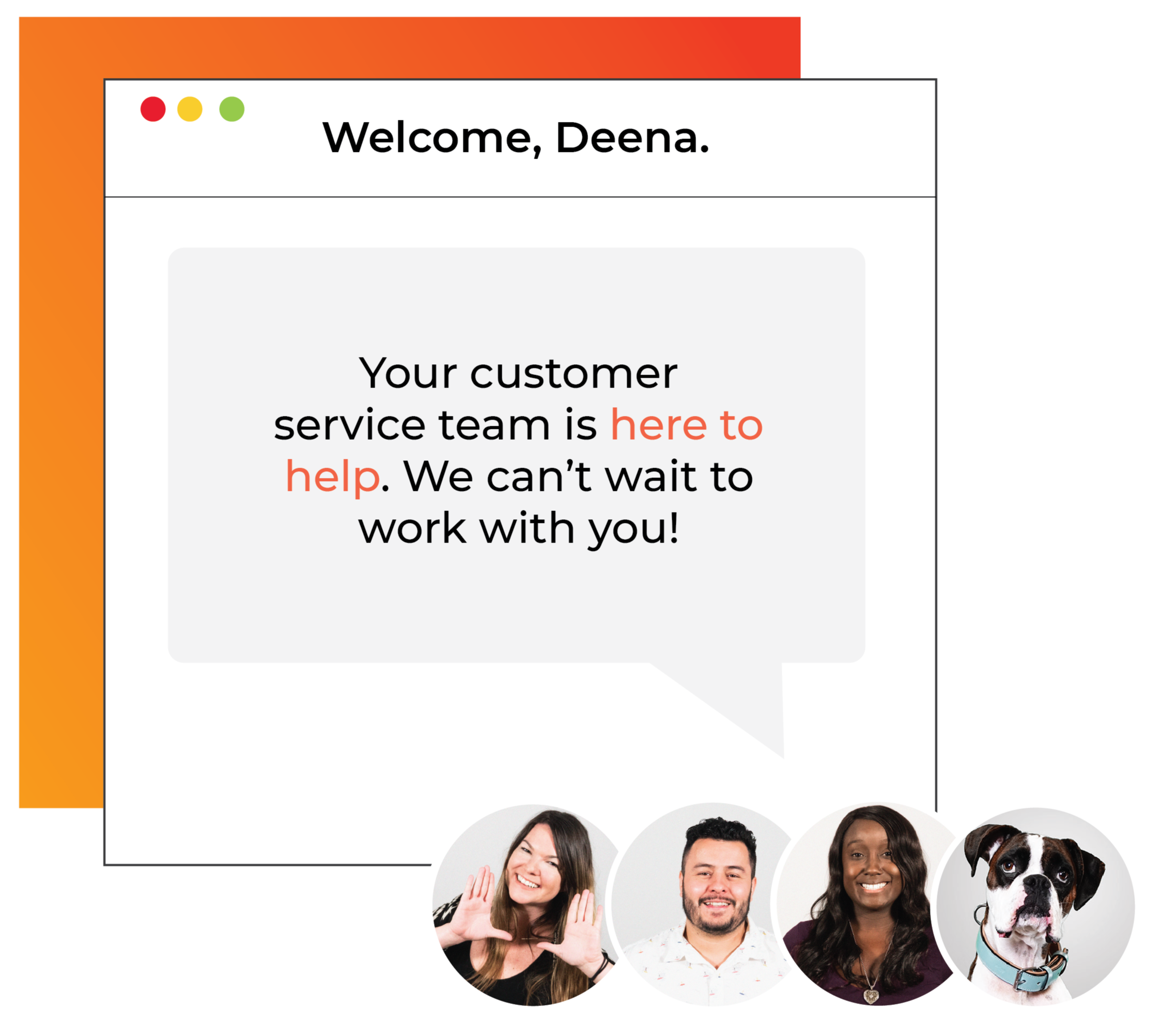 Welcome Customer Service Image Welcome Customer Service Image